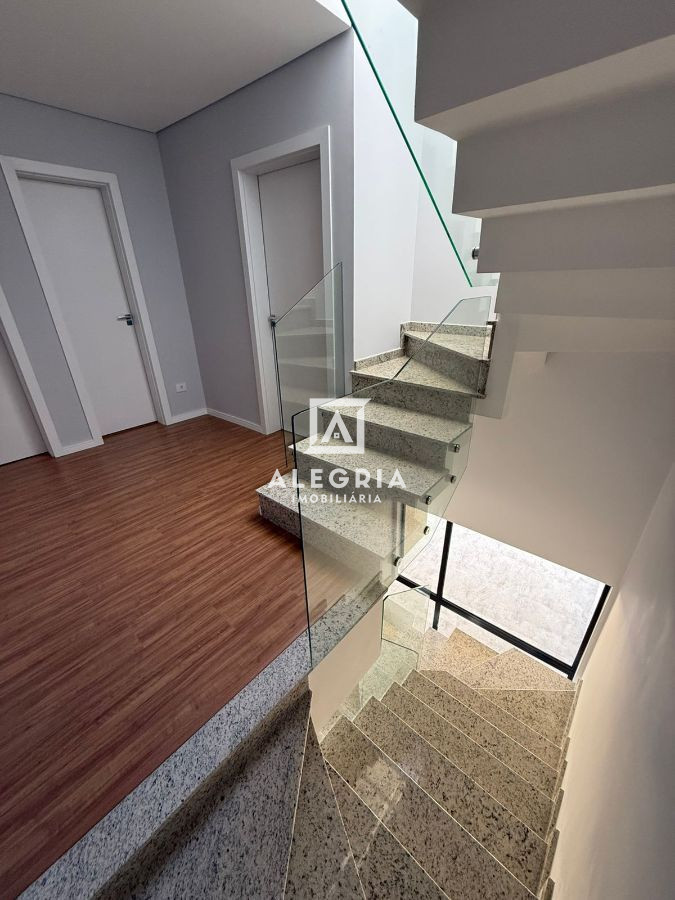 Belíssimo Triplex de Alto Padrão em condominio fechado no The Life Garden no bairro costeira em São José dos Pinhais