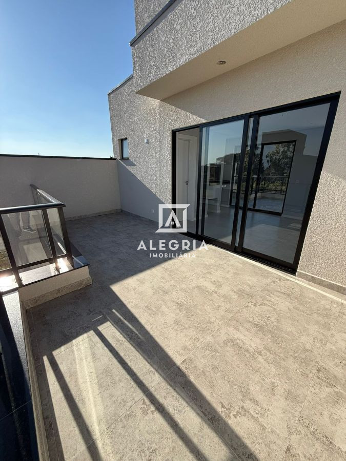 Belíssimo Triplex de Alto Padrão em condominio fechado no The Life Garden no bairro costeira em São José dos Pinhais