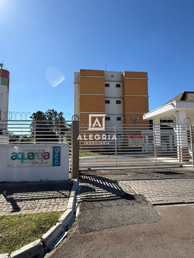 Lindo Apartamento terreo com Garden no Residencial Aquarela no Bairro Parque da Fonte em São José dos Pinhais