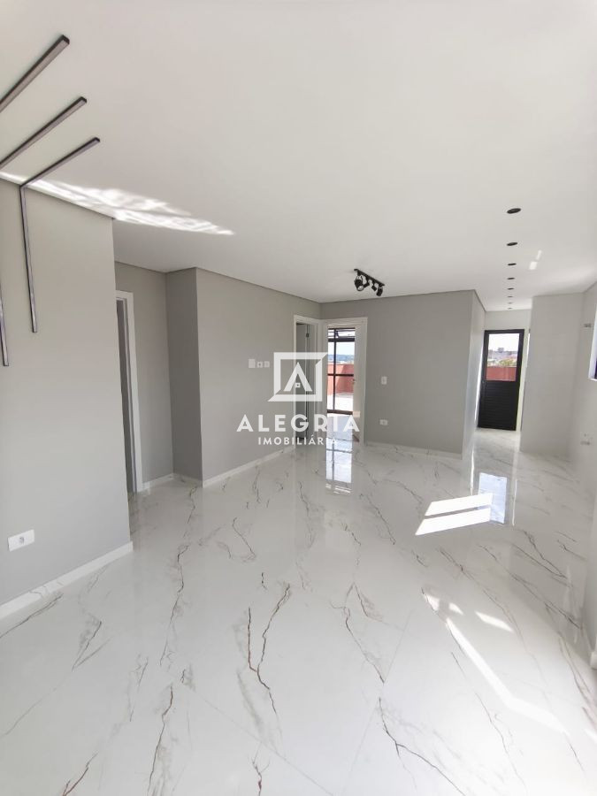 lindo apartamento com TERRAÇO DE 31,01M² e 03 Dormitórios sendo 01 Suíte no bairro Boneca do Iguaçú em São José dos Pinhais