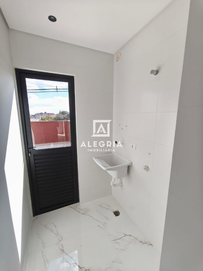 lindo apartamento com TERRAÇO DE 31,01M² e 03 Dormitórios sendo 01 Suíte no bairro Boneca do Iguaçú em São José dos Pinhais