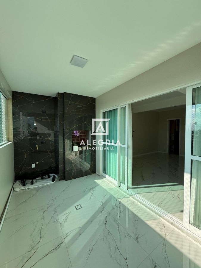 Lindo Apartamento no Centro Contendo 03 Dormitórios Sendo 01 Suite com Elevador em São José dos Pinhais