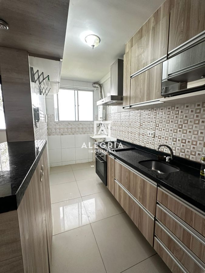Lindo apartamento 2 dormitórios Semi mobiliado bairro Costeira em São José dos Pinhais