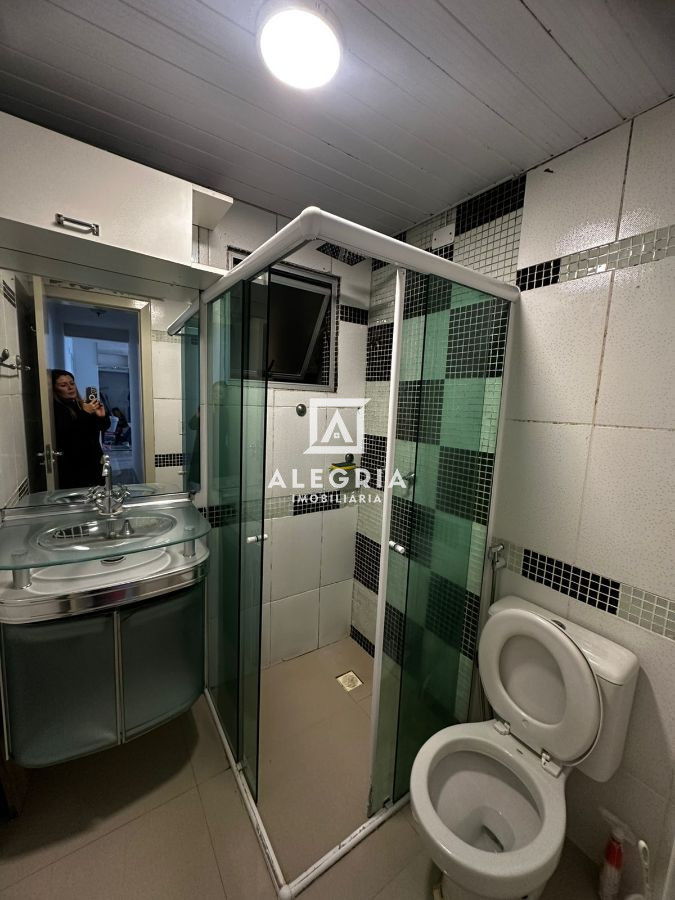 Lindo apartamento 2 dormitórios Semi mobiliado bairro Costeira em São José dos Pinhais