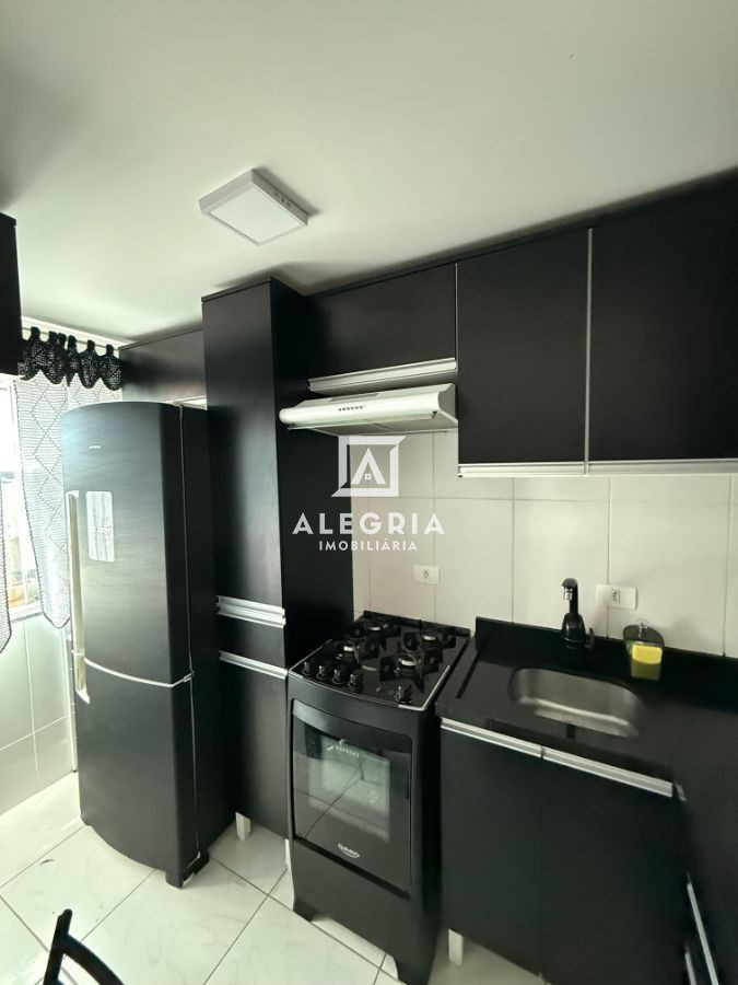 Apartamento Terreo Com Garden Contendo 02 Dormitórios no Parque da Fonte em São José dos Pinhais