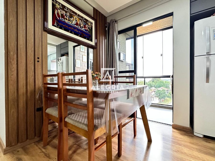 Lindo Apartamento Semi Mobiliado Próximo ao Shopping São José! em São José dos Pinhais