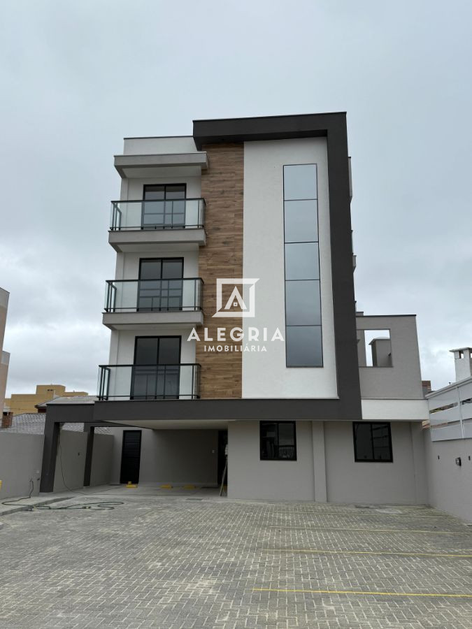 Lindo Apartamento Contendo 02 Dormitórios Com Terraço e Churrasqueira no Parque da Fonte em São José dos Pinhais