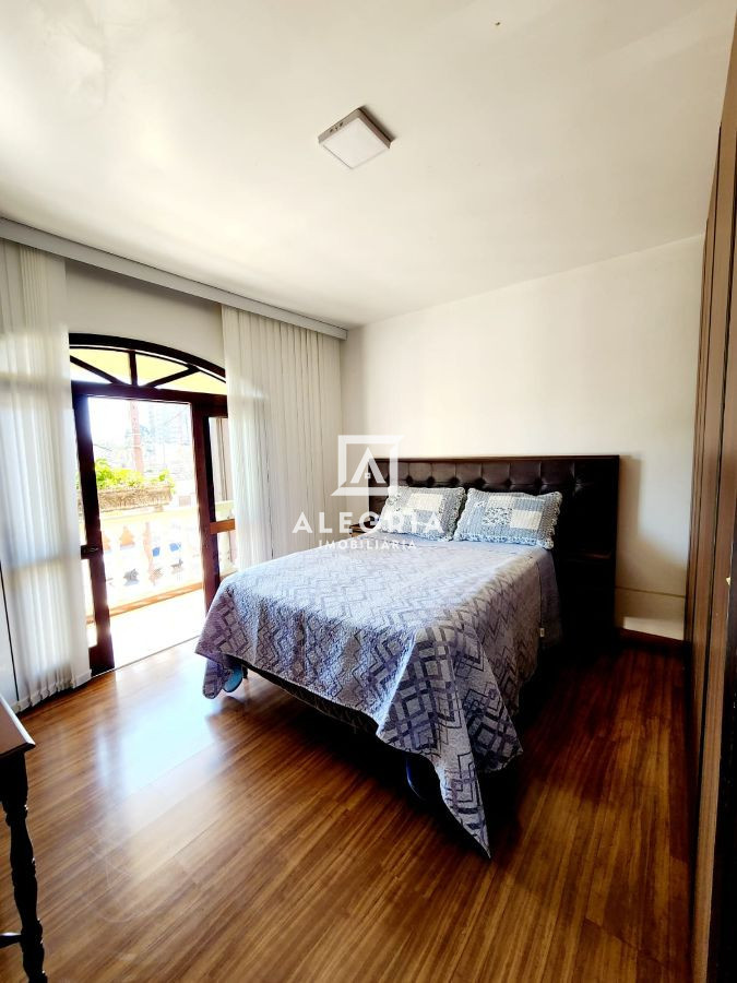 Sobrado Alto Padrão Mobiliado 04 Dormitórios sendo 01 Suíte master no Centro em São José dos Pinhais