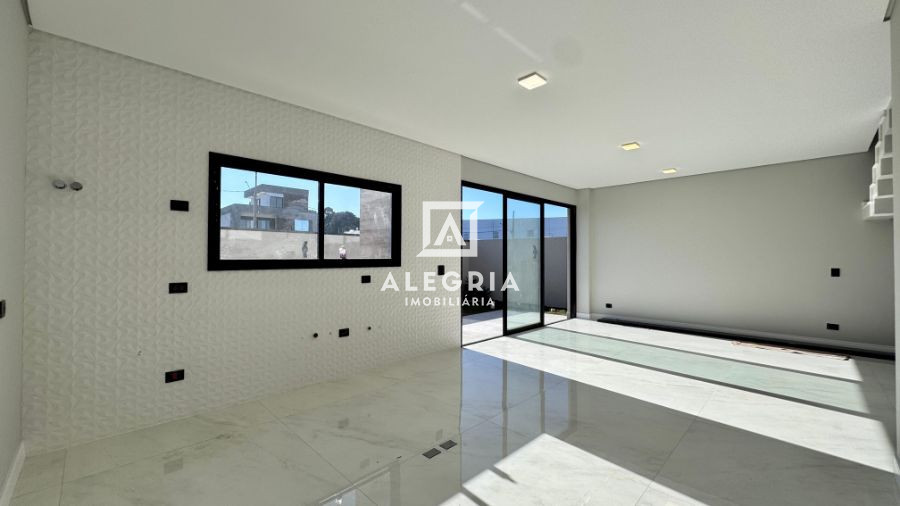 Belissimo Sobrado em Condomonio Fechado Contendo 03 Suites em São José dos Pinhais