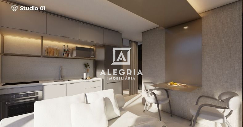 Horizon Smart Living Studio Inteligente e de alto padrão no bairro Aristocrata em São José dos Pinhais