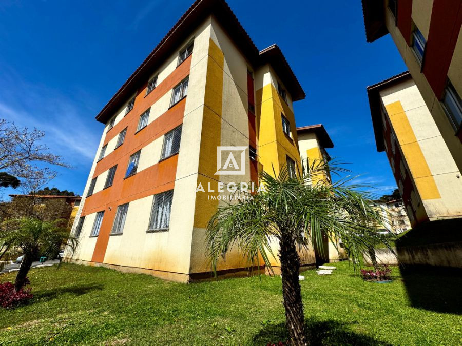 Lindo Apartamento Semi Mobiliado Contendo 02 Dormitórios na Colonia Rio Grande em São José dos Pinhais