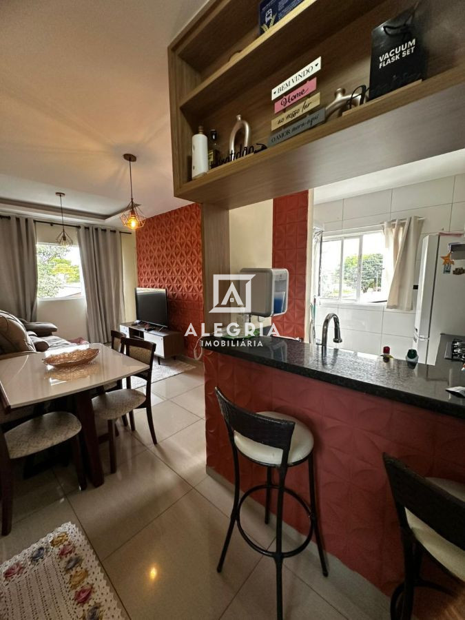 Lindo Apartamento Semi Mobiliado 2 dormitórios no bairro Cidade Jardim em São José dos Pinhais