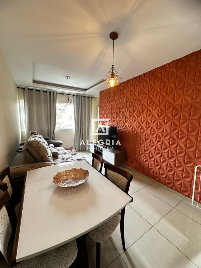 Lindo Apartamento Semi Mobiliado 2 dormitórios no bairro Cidade Jardim em São José dos Pinhais