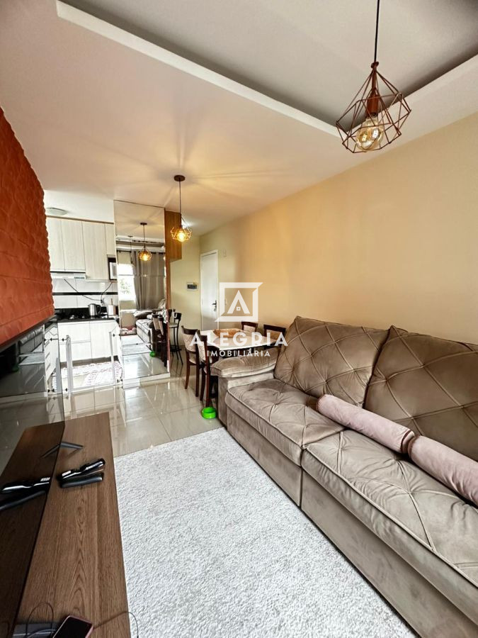Lindo Apartamento Semi Mobiliado 2 dormitórios no bairro Cidade Jardim em São José dos Pinhais