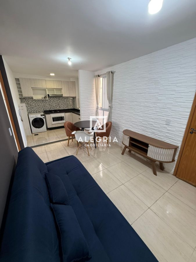 Lindo Apartamento Terreo semi mobiliado no bairro Colonia Rio Grande em São José dos Pinhais