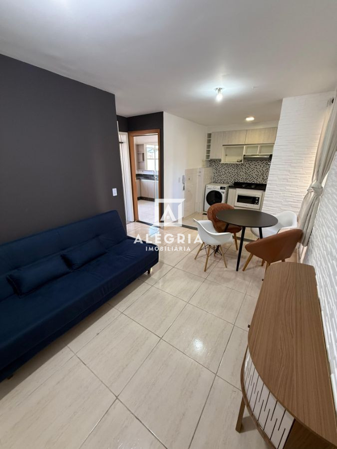 Lindo Apartamento Terreo semi mobiliado no bairro Colonia Rio Grande em São José dos Pinhais