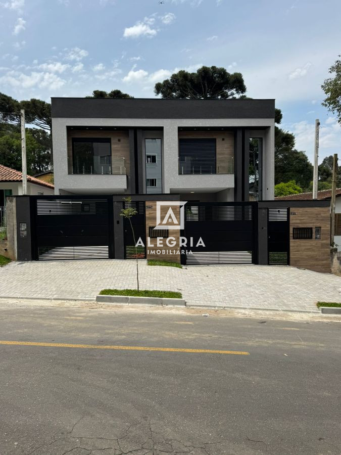Sobrado Alto Padrão no Aristocrata com 03 Suites em São José dos Pinhais