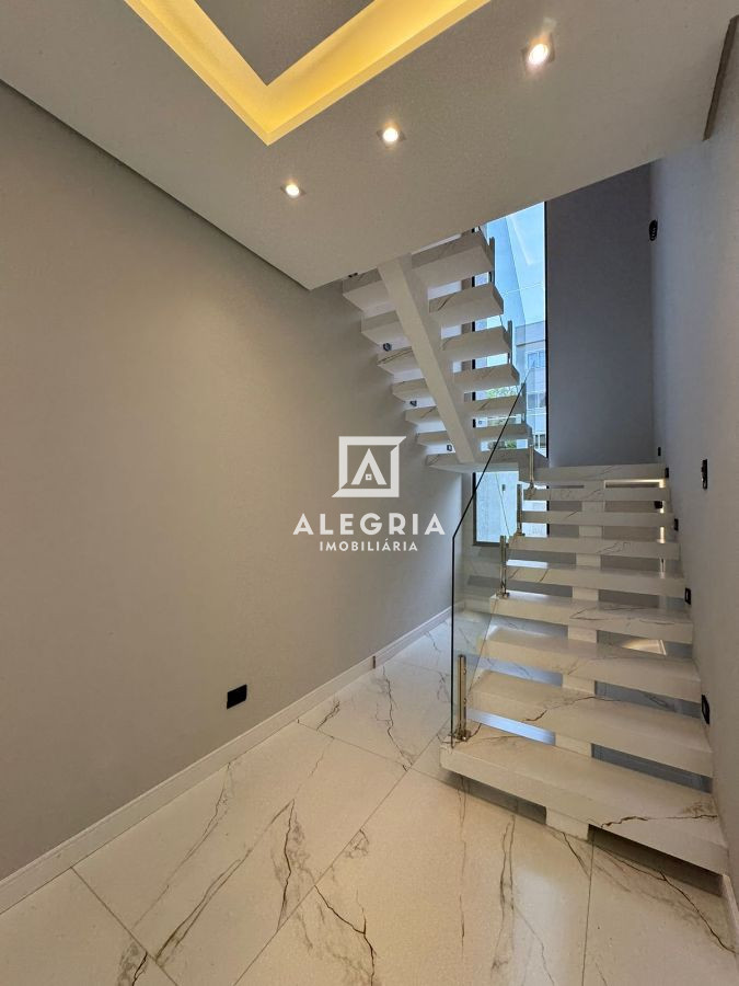 Sobrado Alto Padrão no Aristocrata com 03 Suites em São José dos Pinhais