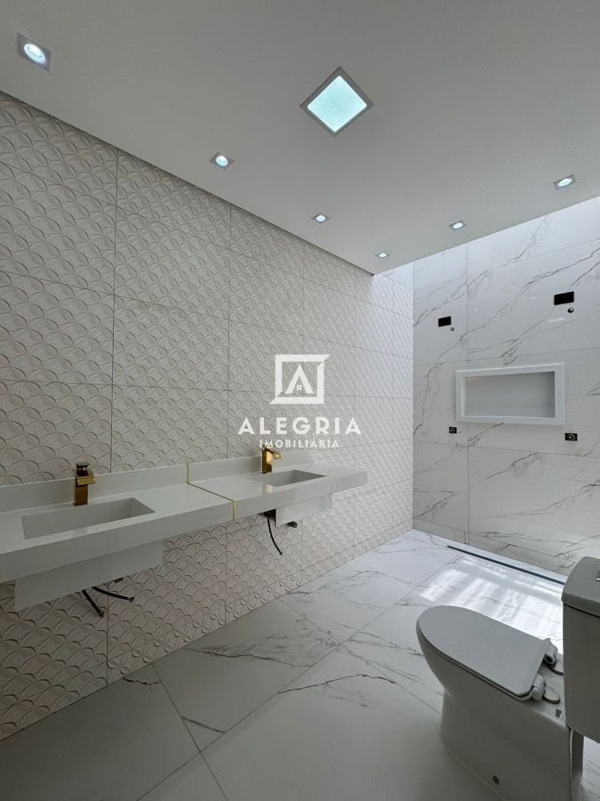 Sobrado Alto Padrão no Aristocrata com 03 Suites em São José dos Pinhais