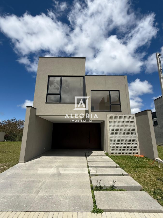 Belíssimo Sobrado Alto padrão em condomínio fechado no bairro Costeira em São José dos Pinhais