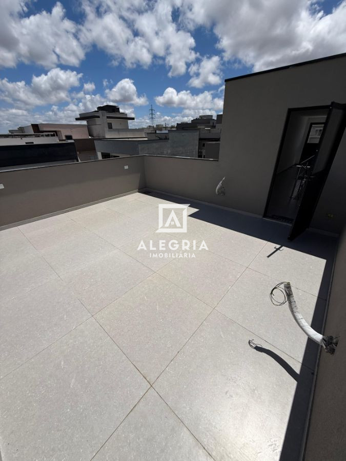 Belíssimo Sobrado Alto padrão em condomínio fechado no bairro Costeira em São José dos Pinhais