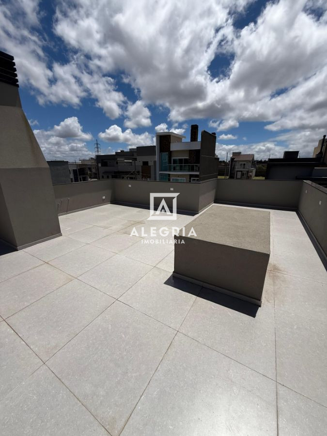 Belíssimo Sobrado Alto padrão em condomínio fechado no bairro Costeira em São José dos Pinhais