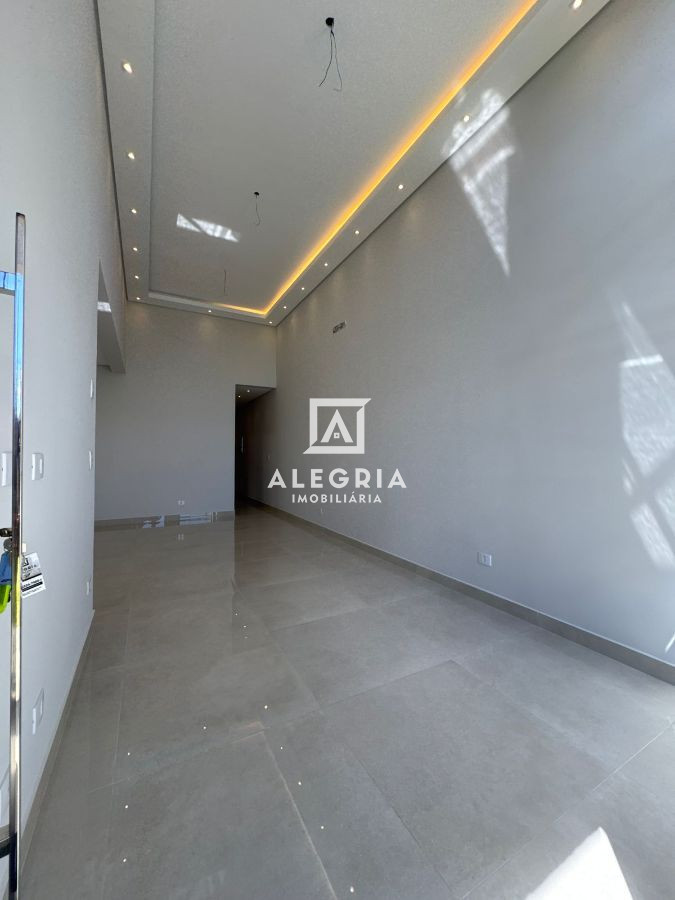 Belissima Casa Contendo 03 Dormitórios Sendo 01 Suite Com Area Gourmet no Jardim Cruzeiro em São José dos Pinhais