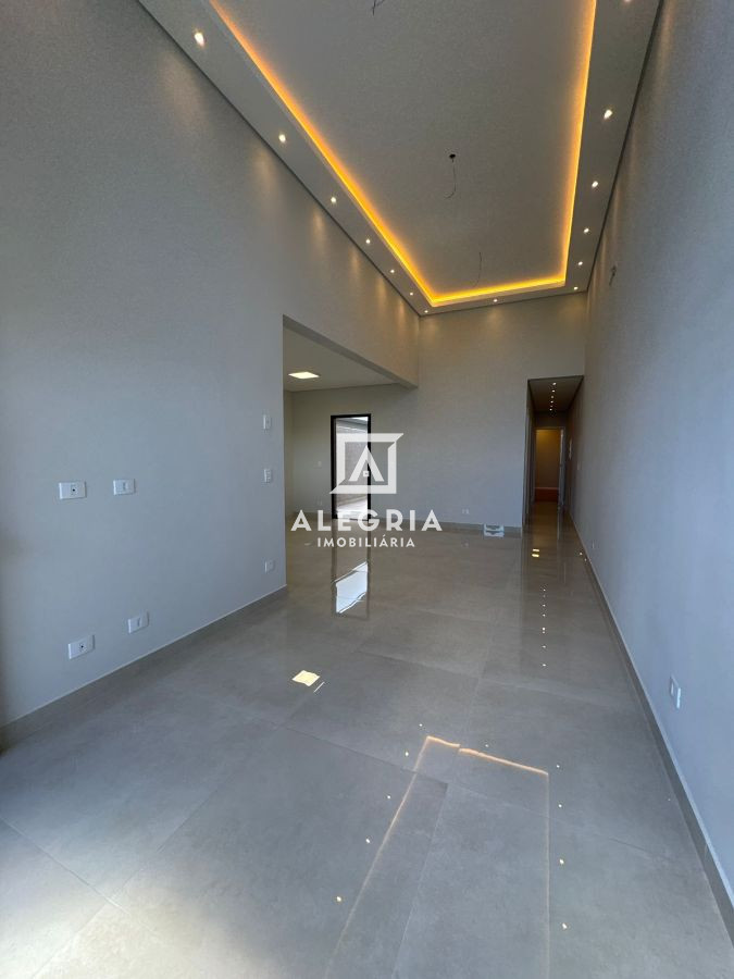 Belissima Casa Contendo 03 Dormitórios Sendo 01 Suite Com Area Gourmet no Jardim Cruzeiro em São José dos Pinhais