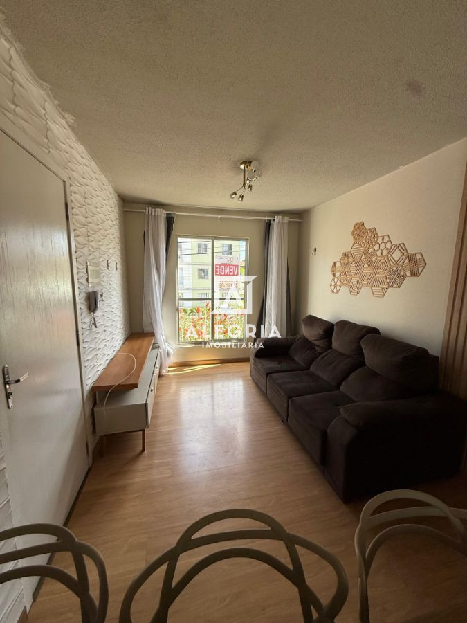 Lindo Apartamento Mobiliado Contendo 03 Dormitórios no Monte Libano em São José dos Pinhais