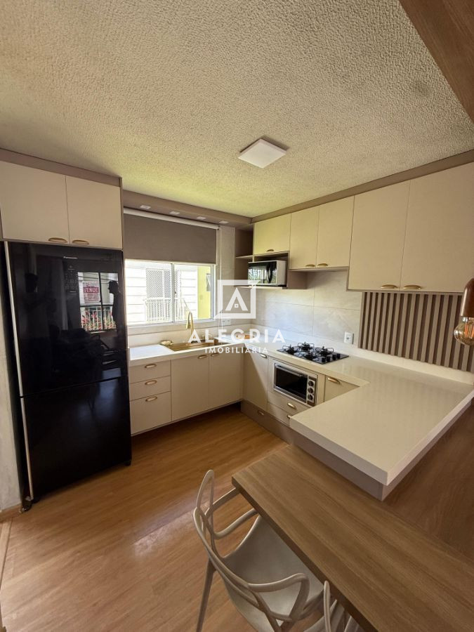 Lindo Apartamento Mobiliado Contendo 03 Dormitórios no Monte Libano em São José dos Pinhais
