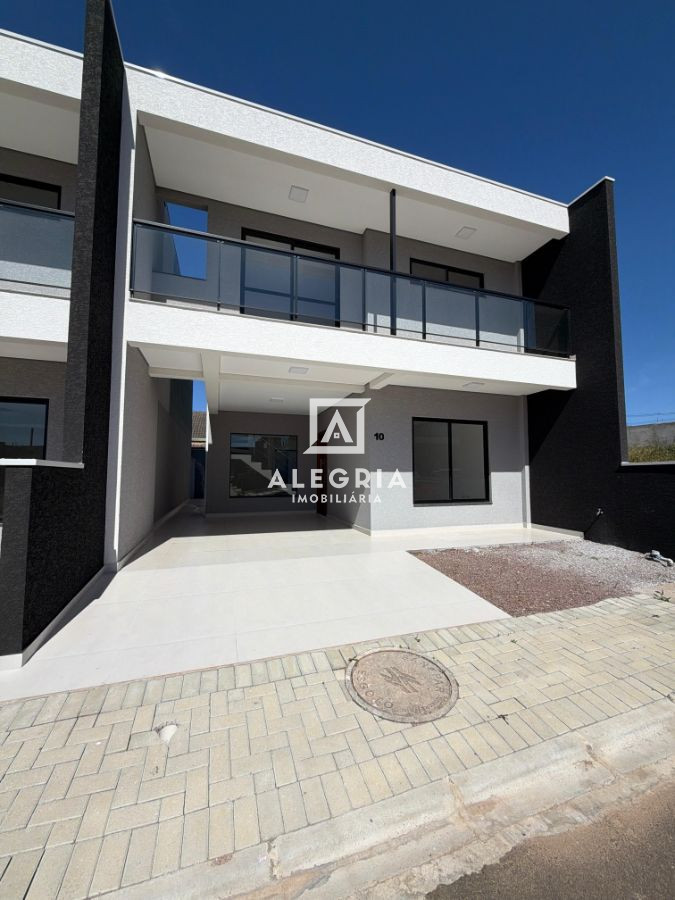 Sobrado Amplo à Venda no Condomínio Fechado Galileia  – Bairro Costeira em São José dos Pinhais