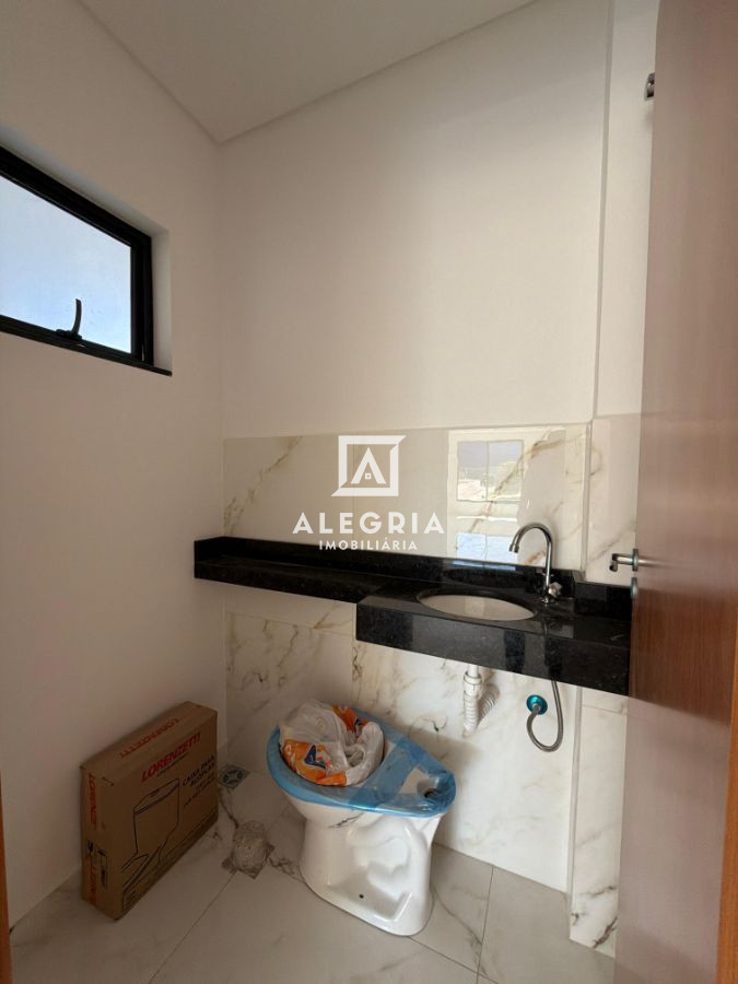 Sobrado Amplo à Venda no Condomínio Fechado Galileia  – Bairro Costeira em São José dos Pinhais