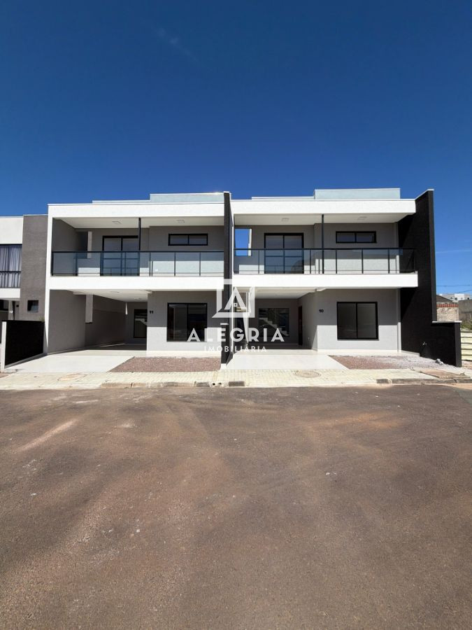 Sobrado Amplo à Venda no Condomínio Fechado Galileia  – Bairro Costeira em São José dos Pinhais