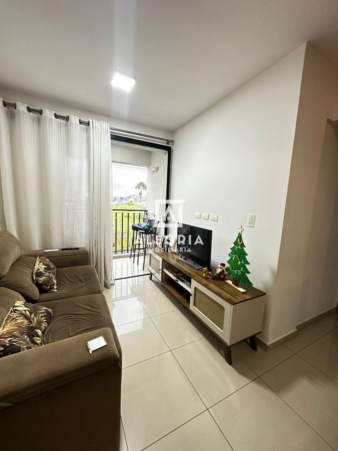 Apartamento 3 dormitórios sendo 1 suite Semi mobiliado Bairro Parque da Fonte em São José dos Pinhais