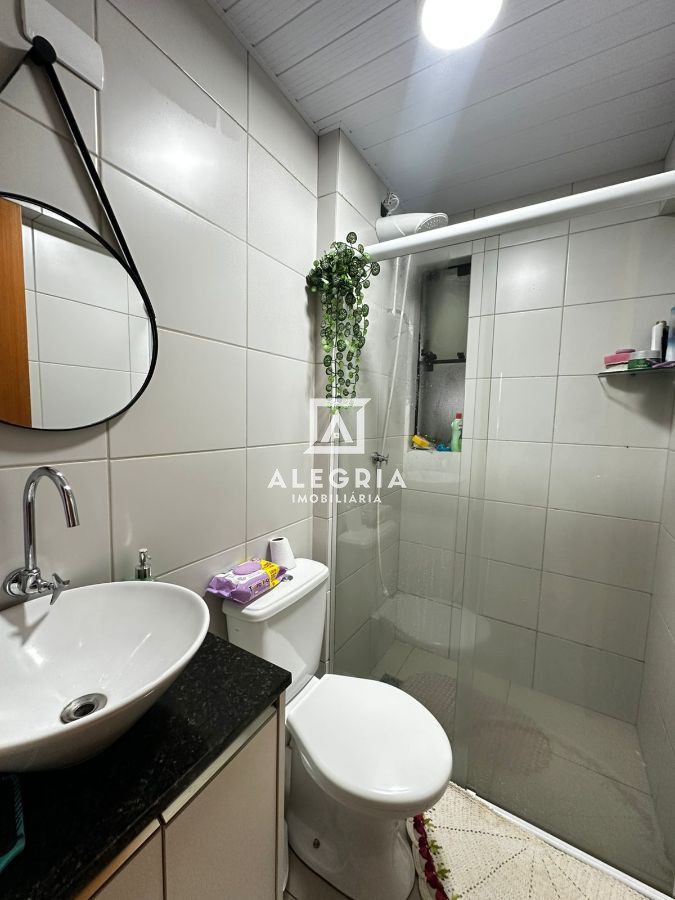 Apartamento 3 dormitórios sendo 1 suite Semi mobiliado Bairro Parque da Fonte em São José dos Pinhais