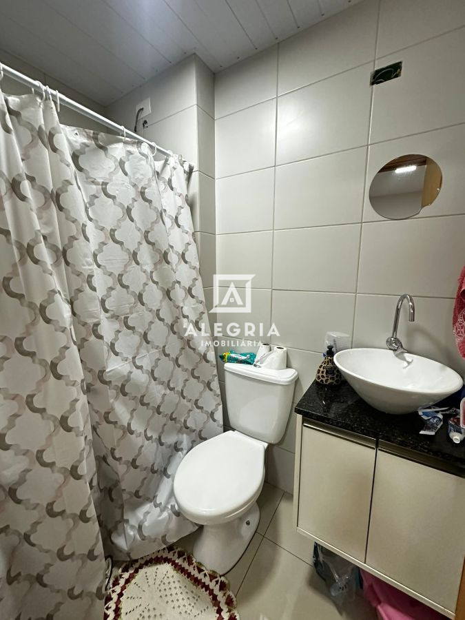 Apartamento 3 dormitórios sendo 1 suite Semi mobiliado Bairro Parque da Fonte em São José dos Pinhais