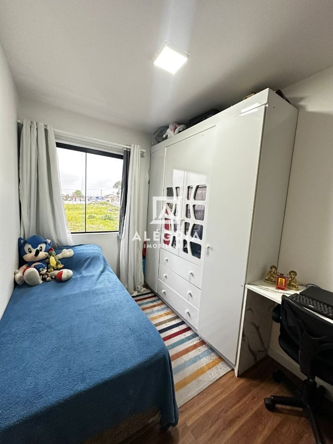 Apartamento 3 dormitórios sendo 1 suite Semi mobiliado Bairro Parque da Fonte em São José dos Pinhais