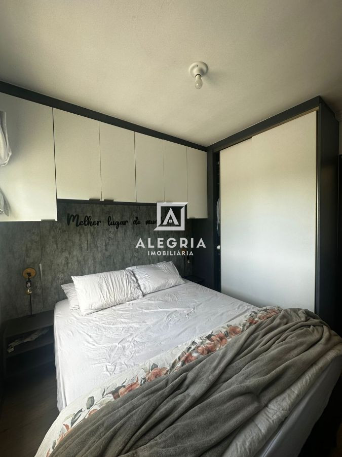 Apartamento 2 dormitórios semi mobiliado em São José dos Pinhais