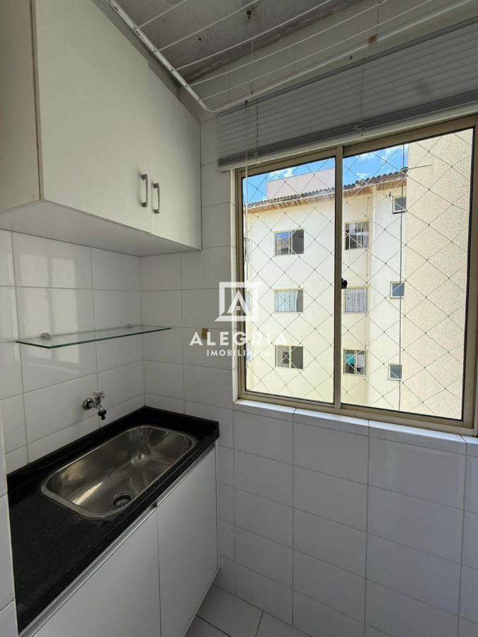 Lindo Apartamento Semi Mobiliado Contendo 03 Dormitórios no Afonso Pena em São José dos Pinhais