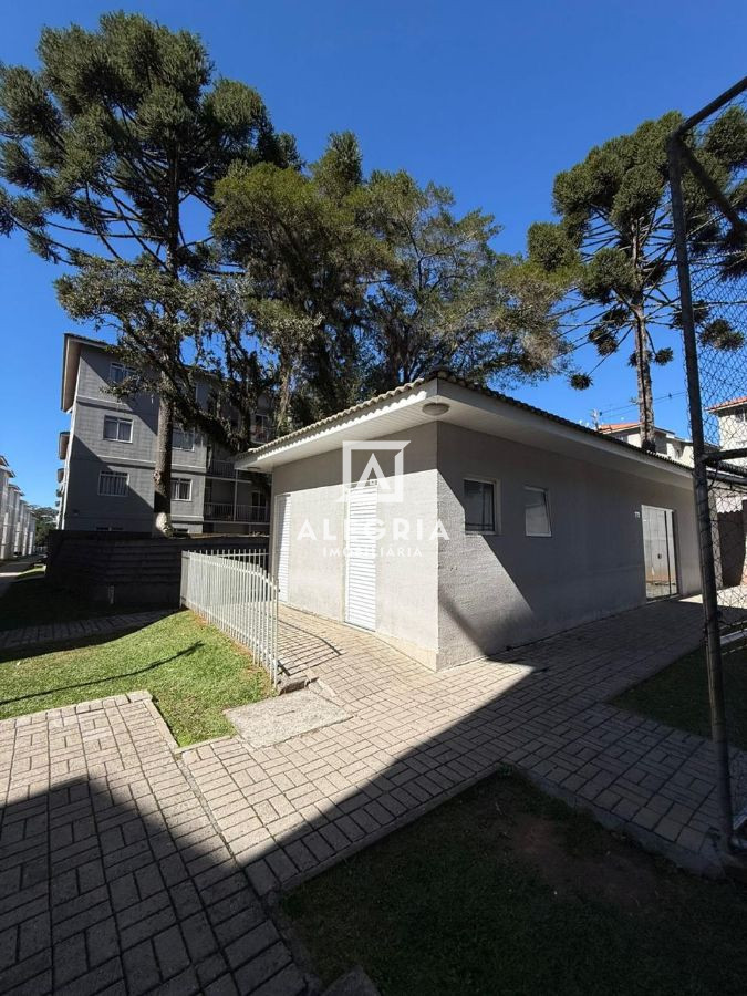 Lindo Apartamento Terreo no Residencial Milano no Bairro Santo Antonio em São José dos Pinhais
