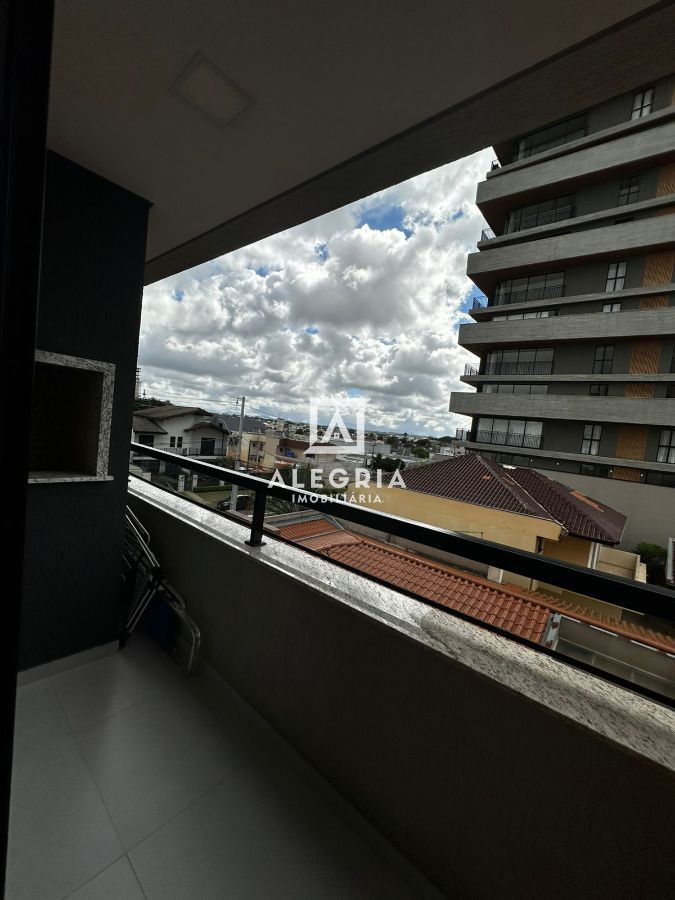 Lindo apartamento semi mobiliado 2 Dormitórios sendo 1 suite no bairro São Pedro em São José dos Pinhais