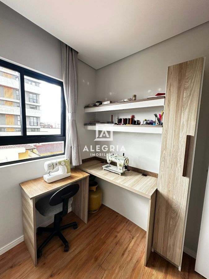 Lindo apartamento semi mobiliado 2 Dormitórios sendo 1 suite no bairro São Pedro em São José dos Pinhais