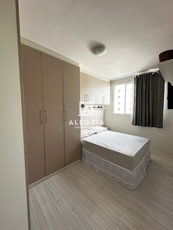 lindo apartamento mobiliado 2 dormitórios no bairro Pedro Moro em São José dos Pinhais