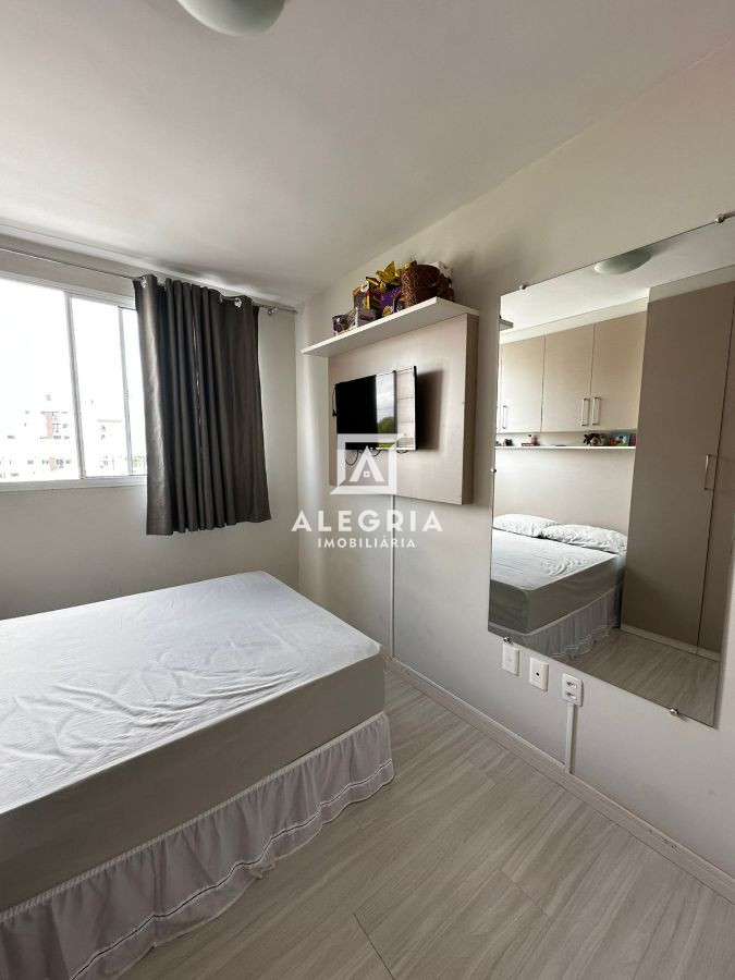 lindo apartamento mobiliado 2 dormitórios no bairro Pedro Moro em São José dos Pinhais