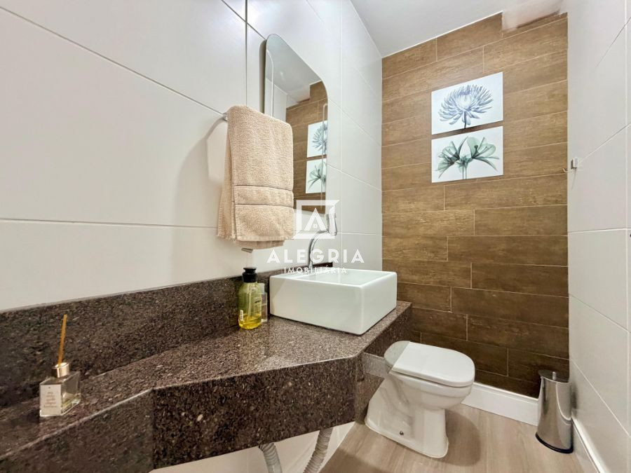 Belíssimo Sobrado semi mobiliado no bairro São Pedro em São José dos Pinhais