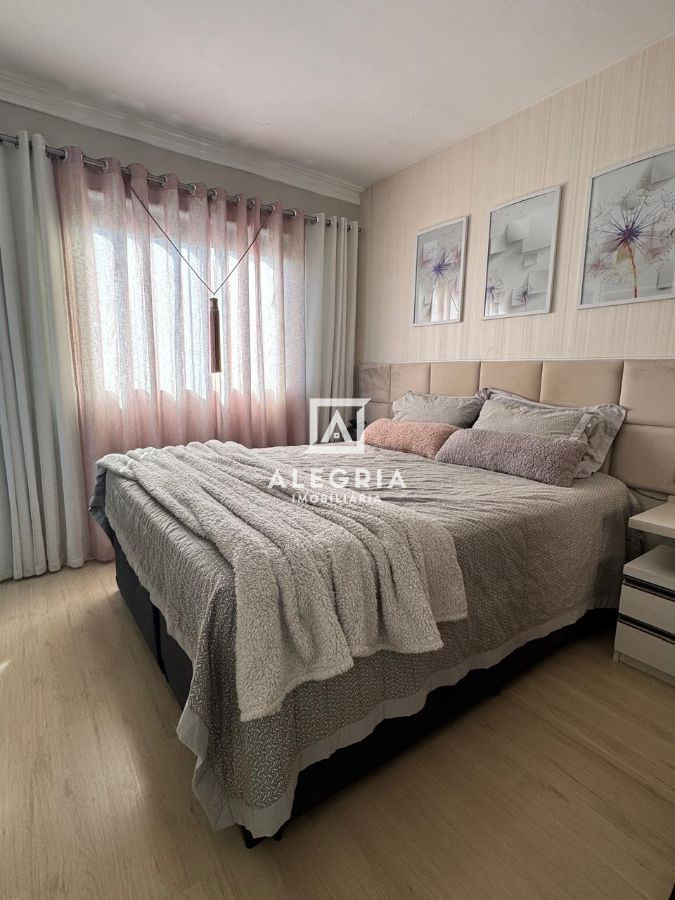 Apartamento 3 dormitórios sendo 1 Suíte semi mobiliado no bairro Pedro Moro em São José dos Pinhais