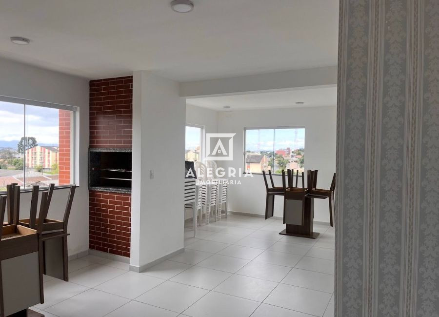 Apartamento 3 dormitórios sendo 1 Suíte semi mobiliado no bairro Pedro Moro em São José dos Pinhais