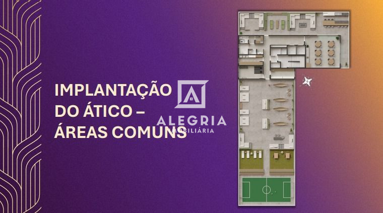 Belíssimos Studios no centro em São José dos Pinhais
