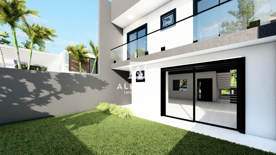 Belíssimo Sobrado em condominio fechado The Life Garden no bairro Costeira em São José dos Pinhais