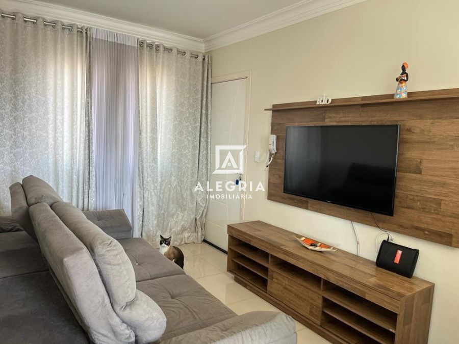 Apartamento semi mobiliado no bairro Parque da Fonte em São José dos Pinhais